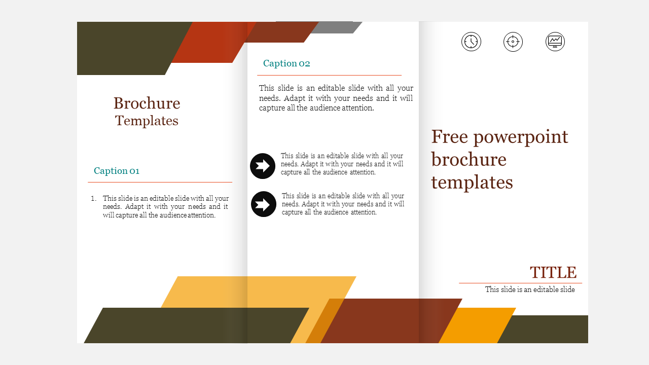 free powerpoint brochure templates-Style 1
